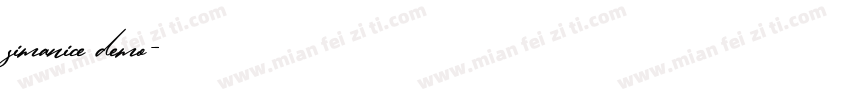 simanice demo字体转换